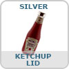Silver Ketchup Lid