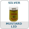 Silver Mustard Lid