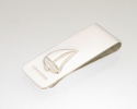 View Sailing boat money clip in detail