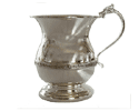 View Georgian Celtic Silver Christening Cup in detail