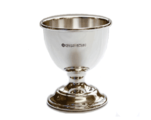 Silver Christening Egg Cup