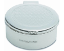 View Silver Ladies Hinged Pill Box in detail