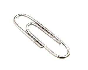 Silver Paperclip