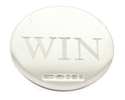 View Sterling Silver Win/Lose Coin in detail